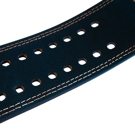 Orbit 10mm Lever Belt - Black Leather Double Buckle