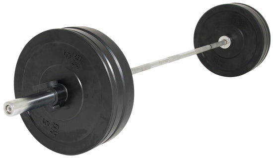 80KG Olympic Bumper Barbell Package Deal - 2
