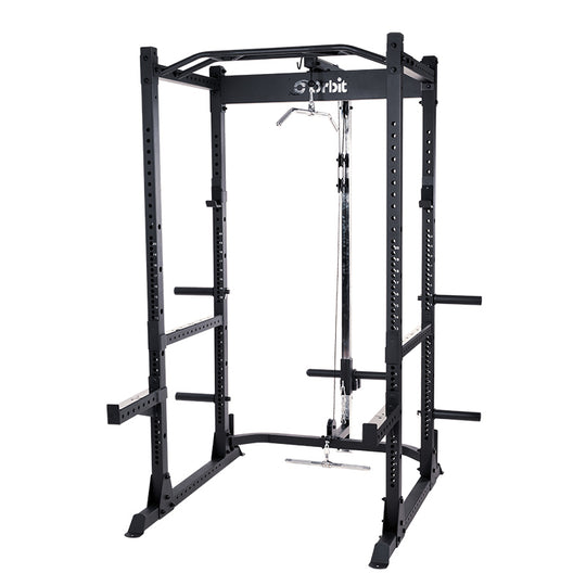 Orbit OBB025N Power Cage with Dip and Lat Attachments - 1