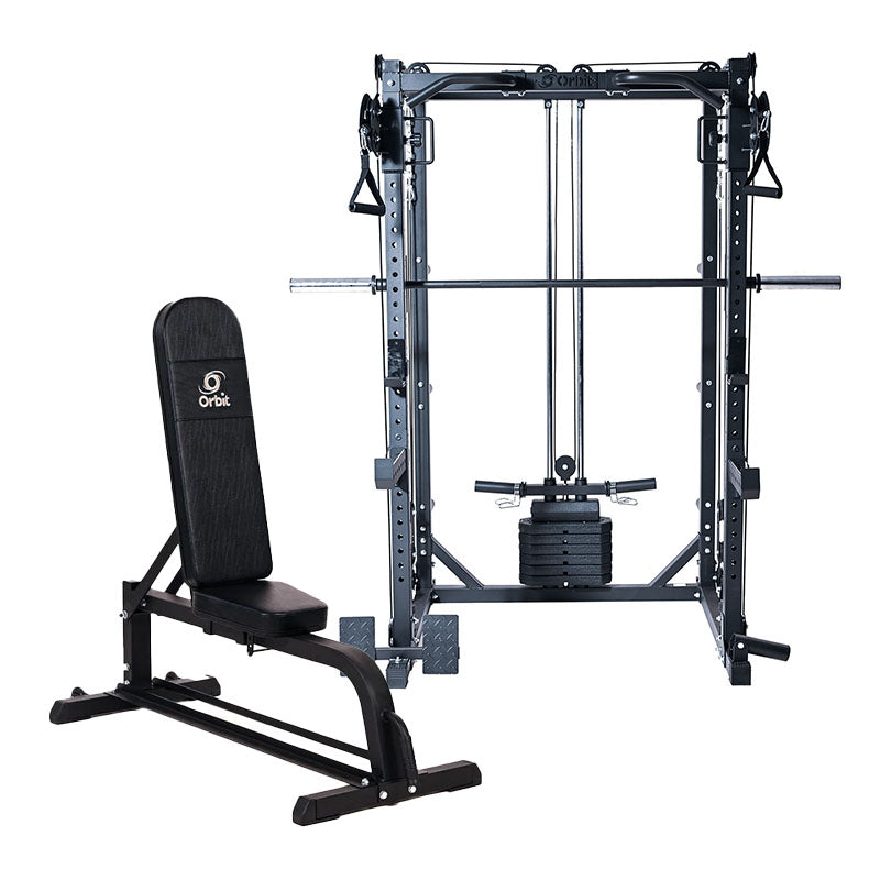 Orbit 3 in 1 Power Rack w/39KG Stack w/Bench