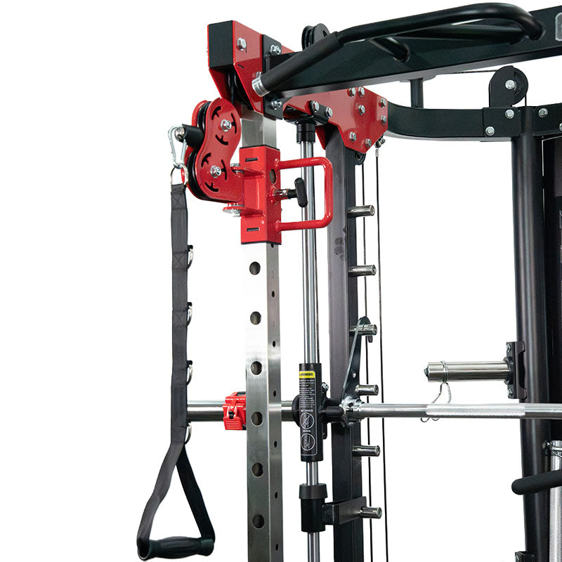 UltraMAX X305 Smith / Functional Trainer / Half Rack Red