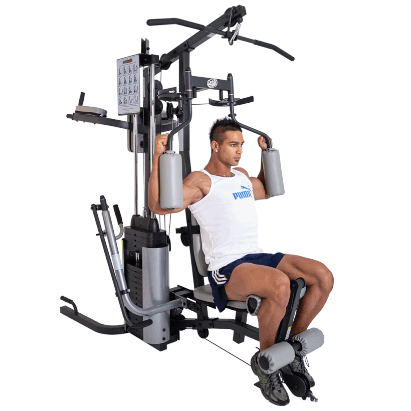 20 Minute Chest Workout  Multi Gym Exercise Machine Follow-Along